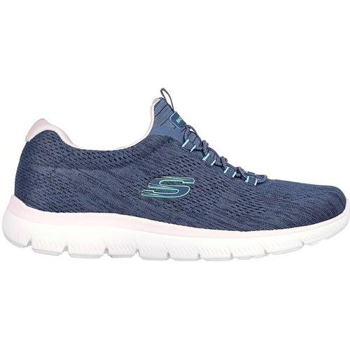 SKECHERS Damen Freizeitschuhe SUMMITS-FUN FLARE, Größe 36 in Blau