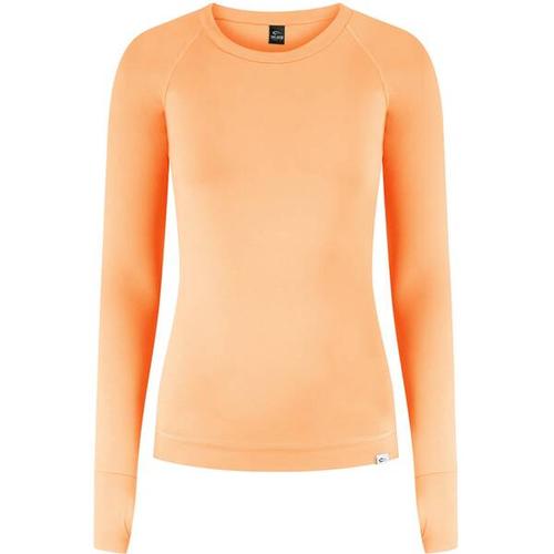 SMILODOX Damen Sweatshirt Lorie, Größe M in Orange