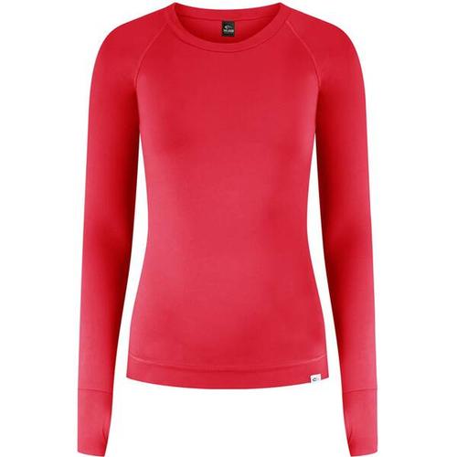 SMILODOX Damen Sweatshirt Lorie, Größe XS in Rot