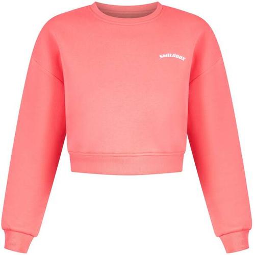 SMILODOX Damen Sweatshirt Sherry, Größe S in Rot