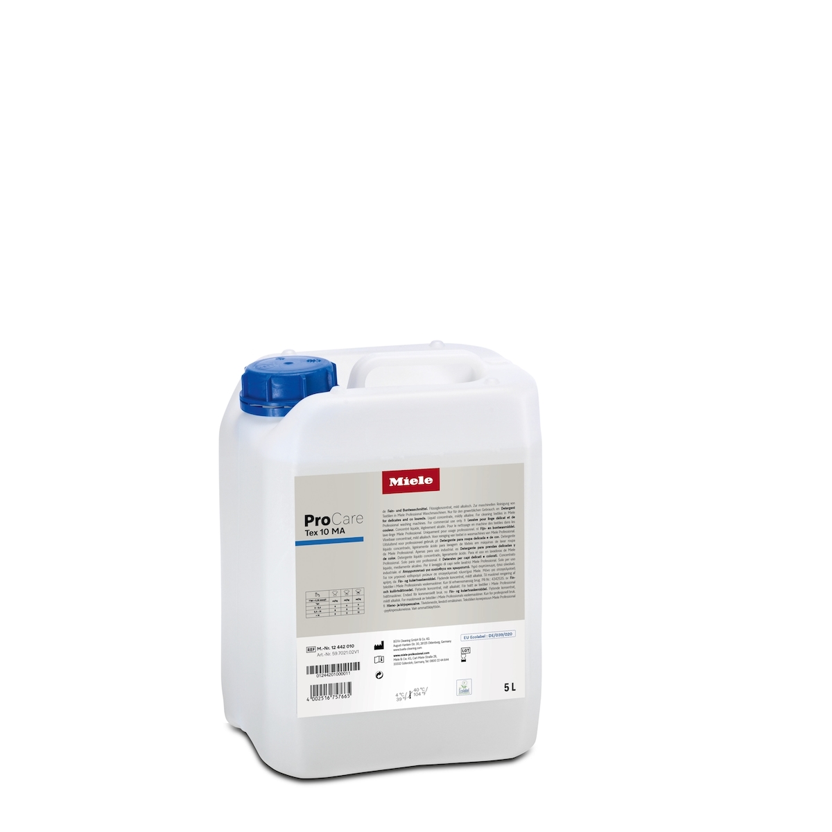 Miele Fein- und Buntwaschmittel ProCare Tex 10 MA - 5 l V1 Image
