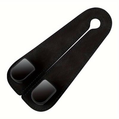 TEMU Suede Car Seat Bracket Hooks With Multi-functional Bracket For And Strong Load-bearing - Adjustable Hide Storage For Phones And Accessories