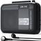 TEMU Portable Stereo Cassette Player, Tape Recorder With Built-in Mic External Clear Speakers And Earphone Jack, 2 Aa Batteries Or Usb Power Supply