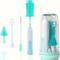 TEMU Electric Baby Bottle Brush Special Small State Hand Silicone Pacifier Brush -border Pacifier Storage Box