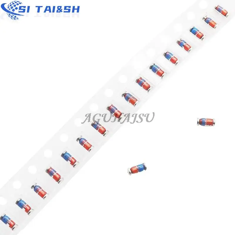 100PCS ZMM 3V 3V3 3V9 4V7 5V1 7V5 8V2 10V 12V 15V 16V 18V 20V 24V LL34 SMD Zener diode paket 1/2W 0,5w Chip Zener diode Image