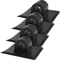 4 pezzi supporto motore kayak staffa di fissaggio motore fibbia clip di montaggio motore staffa motore kayak fibbia di montaggio motore motore verticale