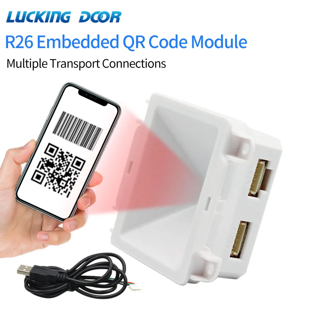 1d 2d Barcode Scanner Bar QR Code Reader USB-Buchse für Zugangs kontroll system Parks ystem Supermarkt Image