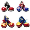 19 Stile 34 cm große Clown-Schuhe für Erwachsene, Halloween, Joker-Zubehör, Festival, Geschenk, Club, magische Performance-Stiefel, Partyzubehör