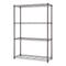 36"W x 14"D x 54"H 4-Tier NSF Wire Shelving Unit (Bronze)