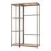 45"W x 20"D x 72"H Modular Bamboo Closet Organizer (Bronze)