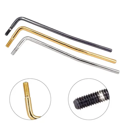Screw In Tremolo Arms Whammy Bar 6MM 3 Colour Can Choose Stringed Instrument Accessories 17x4x2cm Metal Durable Practical