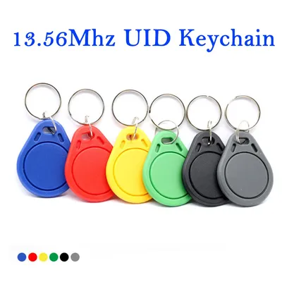UID Rewritable Keychain RFID Smart Chip Clone Token 13.56Mhz IC Changeable Magic Tag 1K S50 Copy