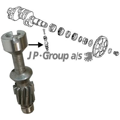 Jp Group Ritzel, Zündverteiler [Hersteller-Nr. 105201018] für VW Image