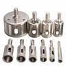 10pcs Diamond Coated Hss Drill Bit Set Tile Marble Glass Ceramic Hole Saw Drilling Bits For Power Tools 6mm-32mm(0.23-1.26in)