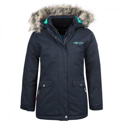 Trollkids - Girl's Oslo Coat XT - Mantel Gr 176 blau Image