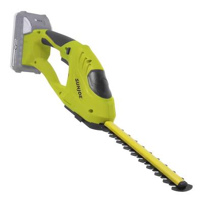 Sun Joe IONMAX 7" Cordless Handheld Shrubber / Trimmer with 2.0 Ah Battery and Charger 24V-SSEG-LTE - 24V