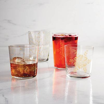 Set of 6 Holiday Glasses - Polka Dot Tumbler - Frontgate