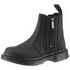 Chelseaboots DR. MARTENS "2976 Alyson", Damen, Gr. 36, schwarz, Leder, unifarben, klassisch, Schuhe, Chunky Boots, Plateau Schuh, Boots mit Blockabsatz