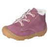 Lauflernschuh PEPINO BY RICOSTA "Colin WMS: weit", Kinder, Gr. 23, lila (pflaume), Leder, casual, Schuhe, Babyschuh, Winterstiefel mit Warmfutter, Größenschablone zum Download