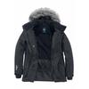 Outdoorjacke POLARINO "Große Größen", Damen, Gr. 44, schwarz, Obermaterial: 100% Polyester;Futter: 100% Polyester;Besatz: 100% Polyester;Wattierung: 100% Polyester, unifarben, casual, figurumspielend normal, Langarm, Jacken, Wind- & wasserdicht,...