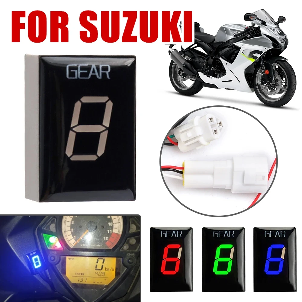 Gear Indicator FOR SUZUKI GSX-R600 GSXR600 GSXR750 GSXR1000 GSXR 600 GSX-R 750 GSXS 1000 GSXS750 GSXS1000 Motorcycle Accessories