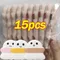 15 stücke Nette Geist Finger Puffs Nass Trocken Verwenden Make-Up Puff Concealer Foundation Pulver Schwamm Kosmetik Kissen Gesicht Schönheit Werkzeuge