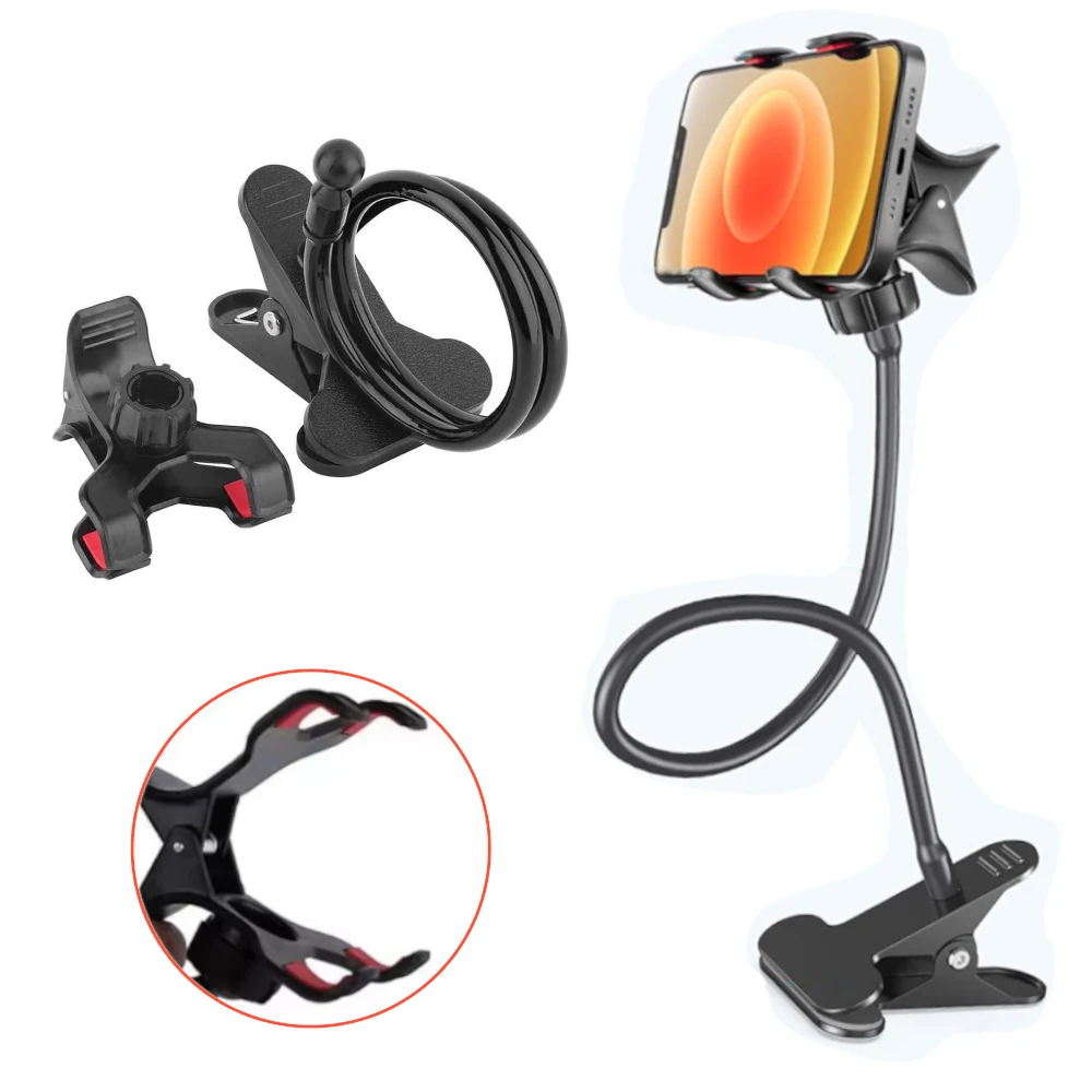 Support universel pour téléphone portable, Flexible, paresseux, Clip réglable pour téléphone portable, lit de maison, support de bureau, support pour Smartphone