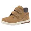 Klettboot TIMBERLAND "TODDLE TRACKSMID HOOK & LOOP BOOT", Damen, Gr. 24, gelb (wheat), Leder, sportlich, Schuhe, Winterstiefel, Winterboots, Snowboots, Winterschuhe, für Kinder