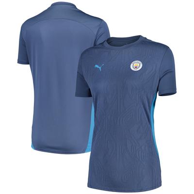 Manchester City PUMA Trainingstrikot - Blau - Damen Image
