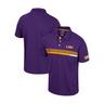 Men's Colosseum Purple LSU Tigers No Problemo Polo