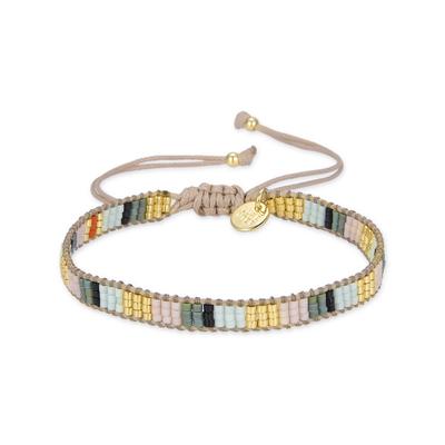 Luxenter Multicolour Kristall Armband aus 18K Gelbgold - Lukshu