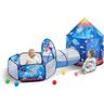 Tenda da Gioco per Bambini 3 in 1 con Tunnel Neonati Bambini, Interni/Esterni con Borsa per il