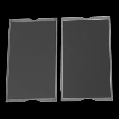 For PSP 1000 2000 3000 LCD Screen Display Glass Plastic Mirror Screen Lens Front Shell Protective Cover Game Accessories