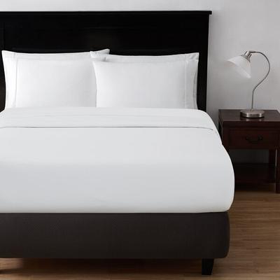Berkshire Hospitality SuiteDream 104" x 94" King Size True White 100% Polyester Microfiber Duvet Cover - 12/Case