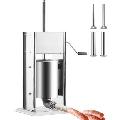 Manual Sausage Stuffer with 5 Stuffing Tubes