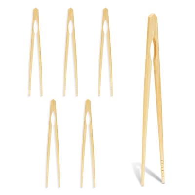 6 Pairs Bamboo Training Chopsticks Helpers