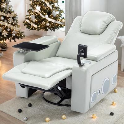 270 Degree Swivel Power Recliner Lift Chairs with Surround Sound