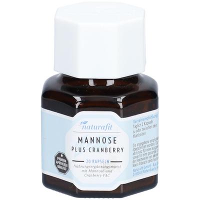 Naturafit Mannose plus Cranberry Kapseln 20 St Image