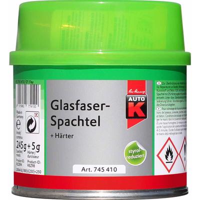 Auto-k - Glasfaserspachtel + Härter 250 g Spachtel Spachtelmasse