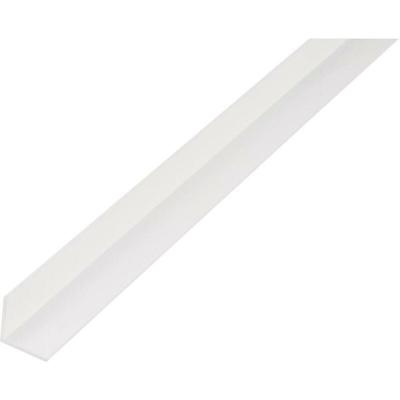 Winkelprofil, gleichsch., pvc weiß, LxBxHxS 2000 x 15 x 15 x 1,2 mm - Alberts