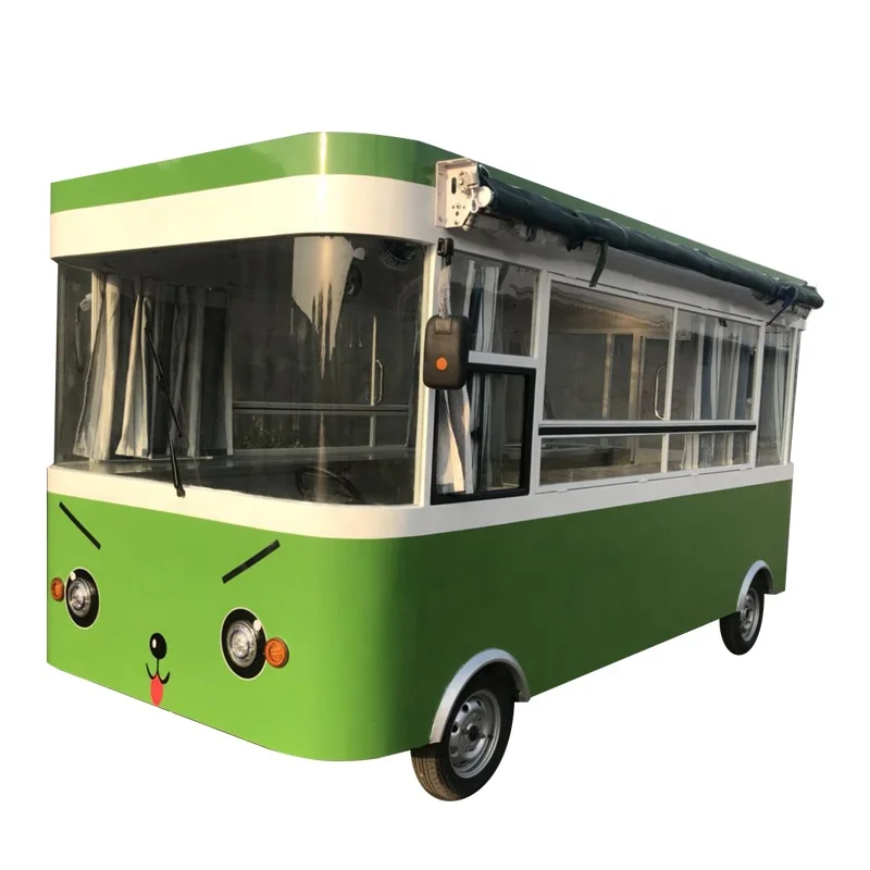 Qingdao Felectric Road Camper Mobiler Hamburger-Küchen-LKW, Reiseanhänger zu verkaufen Image