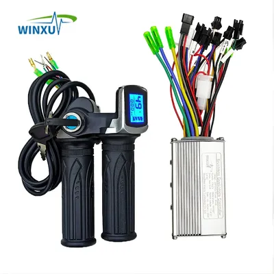 24V 36V 48V 350W 15A Electric Scooter Brushless Motor Drive Universal Controller LCD Speed Display