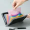 A6 Colorful Expanding File Folder Bag Wallet 13 Compartment File Pouch Bill Pouch Document Zipper Organizer Office Supplies