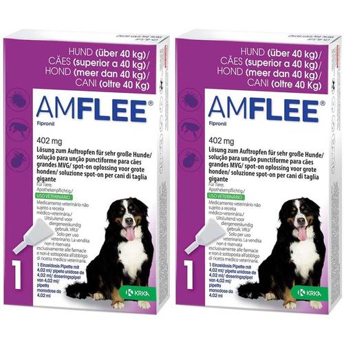 Amflee® 402 mg Lösung zum Auftropfen für Hunde Doppelpack 2x3 St