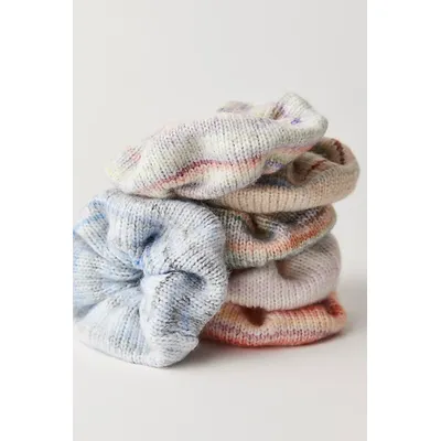 Nina Jumbo Scrunchie at Free People in Rainbow