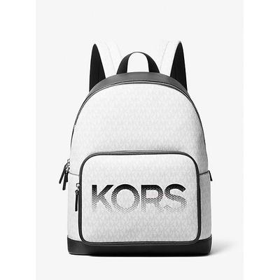 Michael Kors Cooper Signature Logo Backpack Black One Size