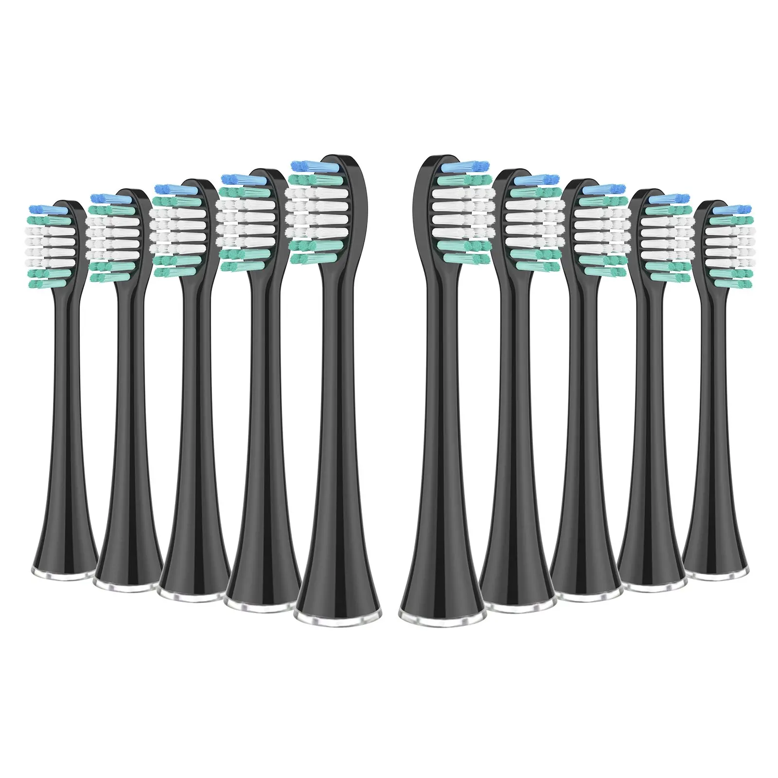 Zahnbürstenköpfe für Aquasonic Black Series Pro Vibe Series Duo Pro Series elektrische Zahnbürstenköpfe, Ersatz-Nachfüllborsten Image