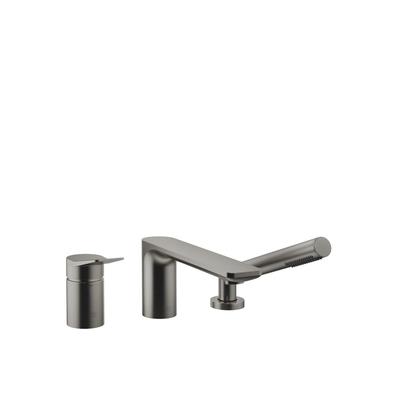 Dornbracht Wannen-3-Loch-Armatur f.Wannendrandmontage LISSE 27412845 Dark Platinum gebürstet, 274128 27412845-99 Image