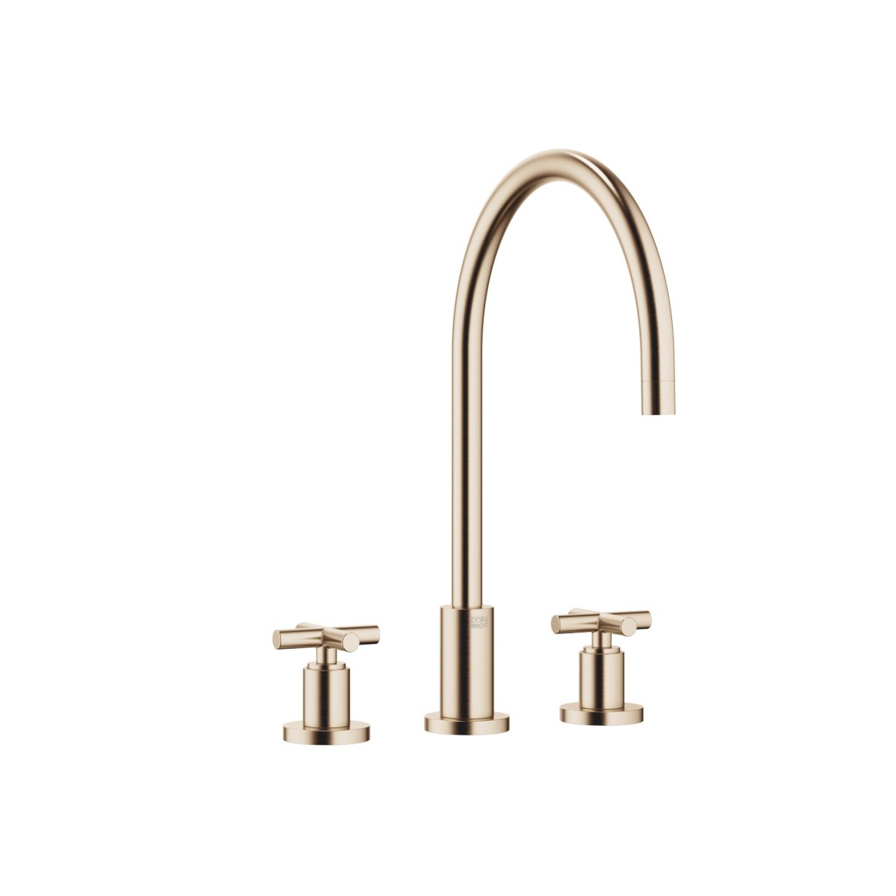 Dornbracht Dreilochbatterie TARA 20816892 Champagne gebürstet (22kt Gold), 20816892-46 20816892-46 Image