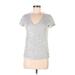 J.Crew Short Sleeve T-Shirt: Gray Tops - Women's Size Medium